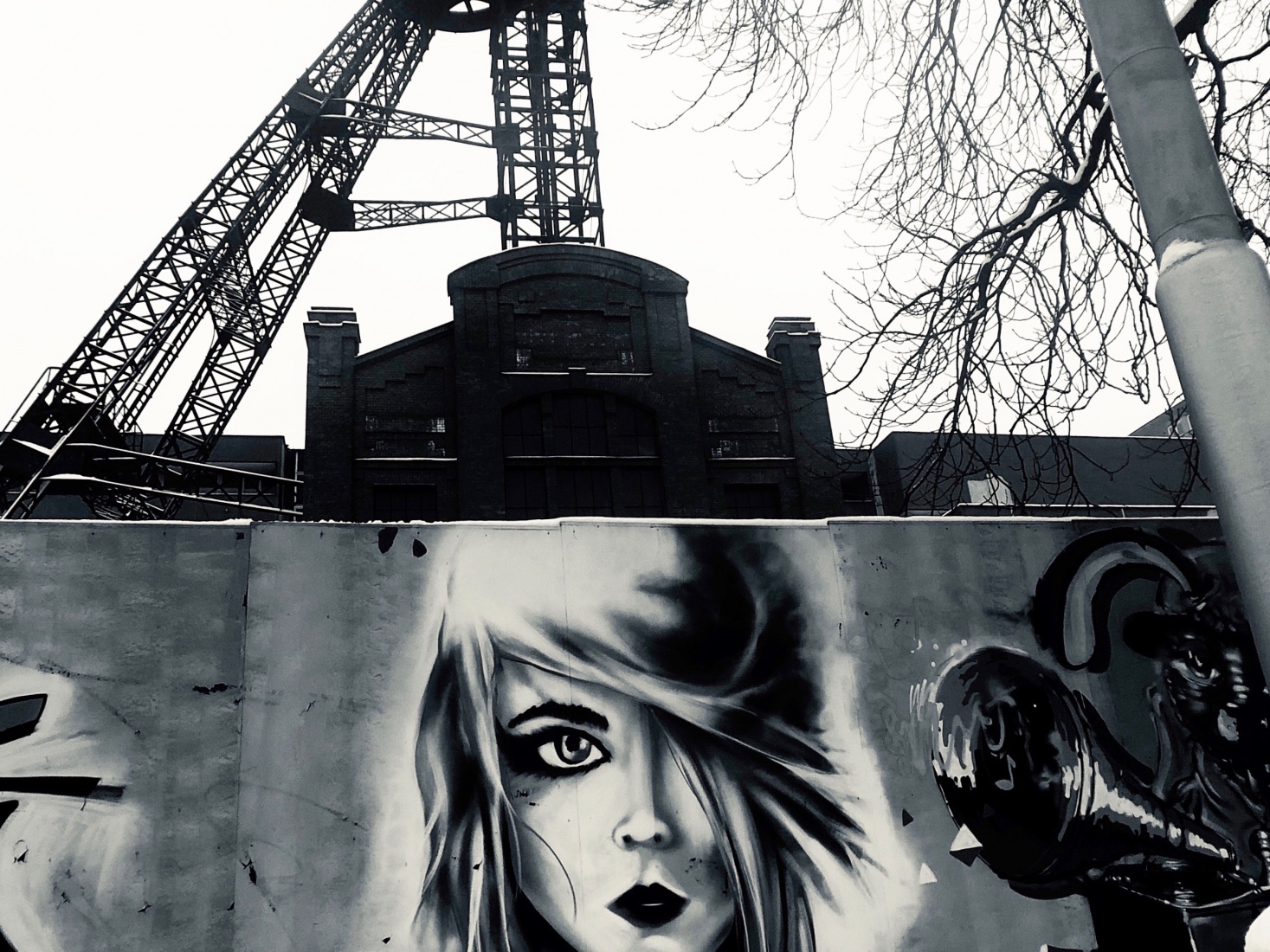 Street art in Ostrava, Czech Republic.