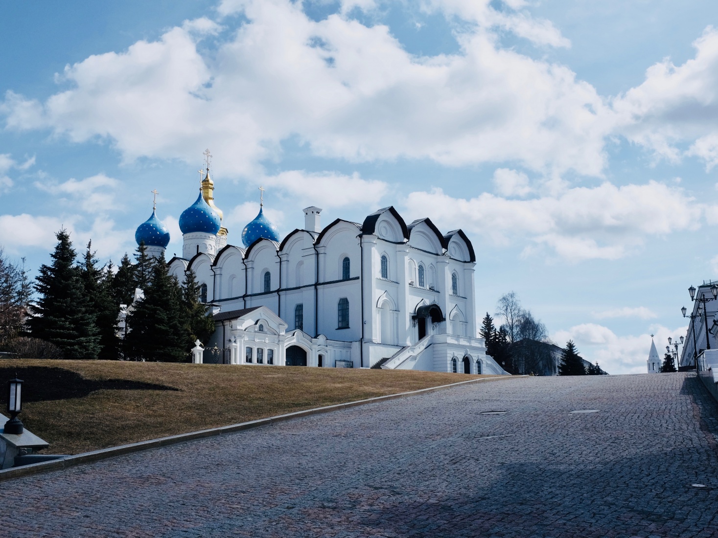 Annunciation Cathedral in the kremlin, in Kazan, Tatarstan, Russia.